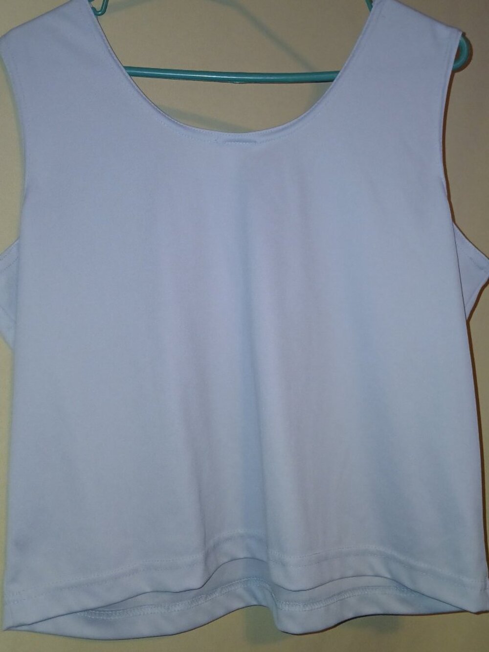 Studio C Lavender Sleeveless Scoop Neck Top Women's 1X Periwinkle